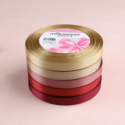 Набор атласных лент «Осенний», 5 шт., 10 мм, 23±1 м