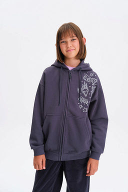 PELICAN, толстовка для девочек, Темно-серый