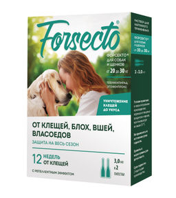 ФОРСЕКТО для собак и щенков от 20 до 30 кг 4607086631164