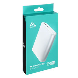 Внешний аккумулятор Luazon PB-11, USB, 7200 мАч, 1 A, индикатор зарядки, МИКС - Luazon home фото 7