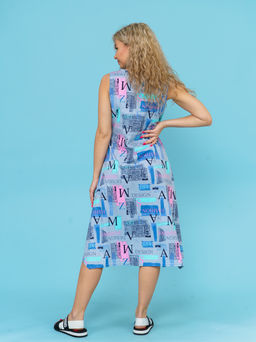 751 Сарафан "Серый"