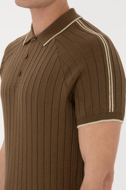 Erkek Slim Fit Bisiklet Yaka Haki Ti__rt - U.s. polo assn фото 7