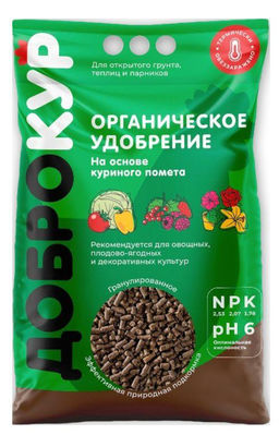ДОБРОКУР на основе куриного помёта 5кг