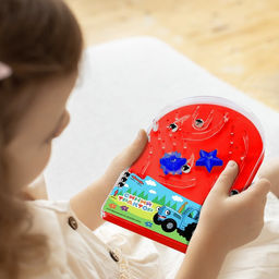 Настольная игра Супербол, пинбол-головоломка, Синий трактор  фото 5