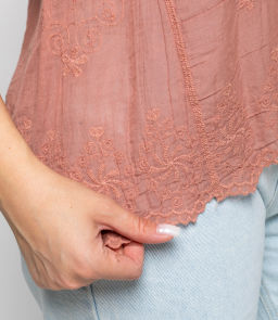 Топ #КТ005 (3), пудровый - Dommod фото 5