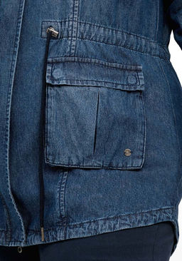 Парка, синяя - Sheego фото 6