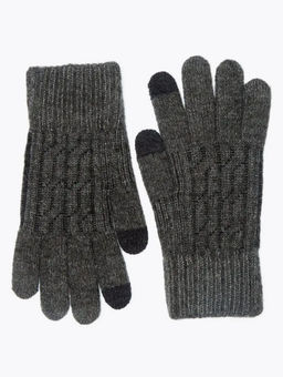 K13124 Перчатки утепленные ТМ_СЕРЫЙ