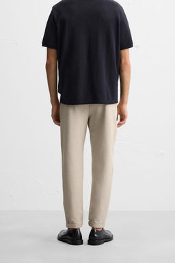 EASY CARE JOGGER WAIST TROUSERS - Zara фото 3
