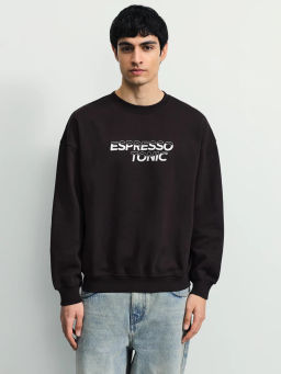 Толстовка с принтом / Zarina  фото 3