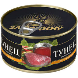 Тунец филе в т/с "За Родину" 185г ж/б
