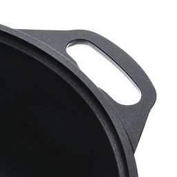 Кастрюля-жаровня с антипригарным покрытием 3л, д36см "Традиция", h8,5см, литая, металлическая жаропрочная крышка (Россия)