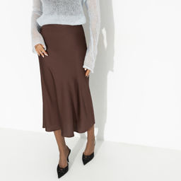 Юбка из шелка Сияю от удовольствия (brown) - Charutti фото 5