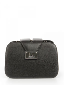 LACCOMA сумка АУ4223-черный натуральная кожа хлопок