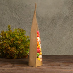 Цена за 50 шт. Пакет Zip-lock Крафт с прозрачной стенкой 18 Х 26 + 4 см