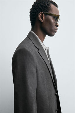 CHECK SUIT BLAZER - Zara фото 6
