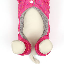 Комбинезон нежный путь на меховом подкладе, размер XL (ДС 40, ОШ 40, ОГ 50 см), розовый - Simaland фото 6