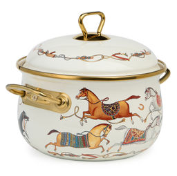 КАСТРЮЛЯ LEFARD ЭМАЛИРОВАННАЯ С КРЫШКОЙ, СЕРИЯ PASSAGE, 2,8Л, ДИА.18СМ ПОДХОДИТ ДЛЯ ИНДУК.ПЛИТ фото 3