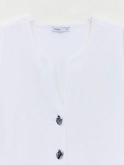 Приталенный жилет с баской ZR2605023308-2 / Zarina