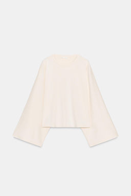 CAPE SLEEVE T-SHIRT - Zara фото 14