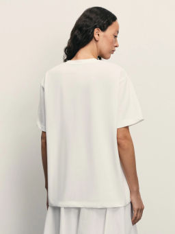 Футболка с кружевом / Zarina фото 5