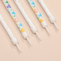 Свечи для торта Сердца, 12 шт., белые - Страна карнавалия фото 4