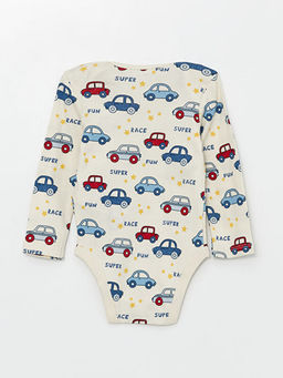 Bisiklet Yaka Bask?l? Erkek Bebek ??t??tl? Body 2li - Waikiki фото 3