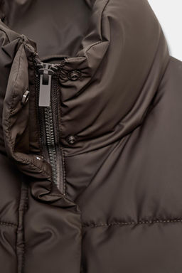 RUBBERISED PADDED GILET - Zara фото 8