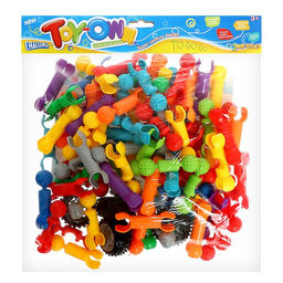 Конструктор крупный, шарнирный Машина, 83 детали, размер одной детали 7 х 2 х 1,5 см - Simaland фото 3