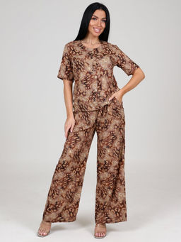 457 Домашний костюм (брюки) (Светло-коричневый)