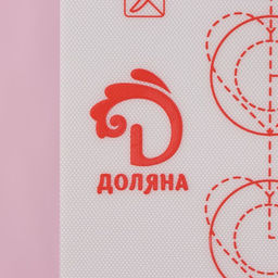 Коврик для выпечки армированный Доляна Макарун, силикон, 29.3?26 см, белый