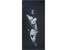 Полотенце махровое 6с102.411ж1 Мачо мен(антрацит) 67х150см