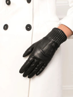 Перчатки женские 100% ш IS166 black - Eleganzza фото 4