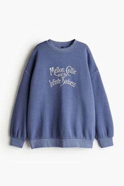 Sudadera oversize con estampado - H&m фото 5
