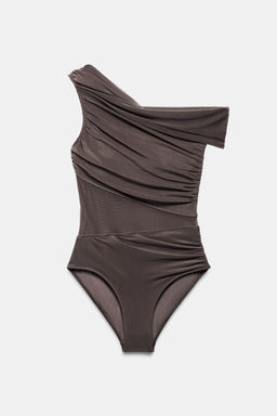 BA?ADOR ASIM?TRICO TUL CUT OUTS / Gris - Zara фото 5