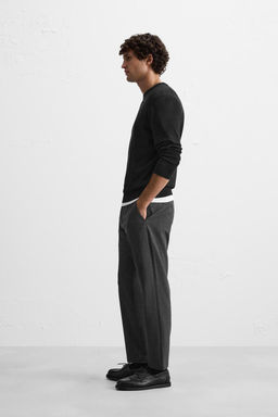 TEXTURED COMFORT TROUSERS - Zara фото 47