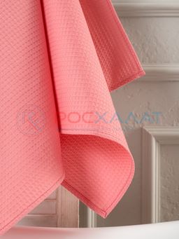 Однотонное вафельное полотенце ПВ-01 (22) 70х140