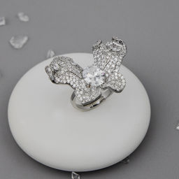 Кольцо Арт. 3V-6072-W