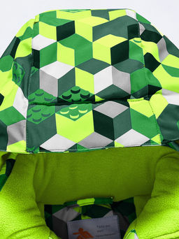 Горнолыжный костюм для мальчика зеленого цвета 9325Z - Valianly фото 21