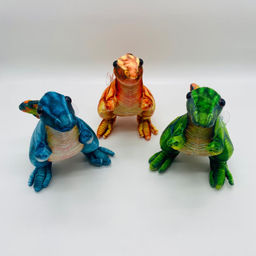 Мягкая игрушка брелок Спинозавр 21 см (арт. YE230703-3)