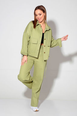 Костюм Liona Style 865 фисташковый  фото 4