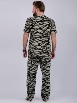 Пижама "Дрэйк" хаки, трикотаж