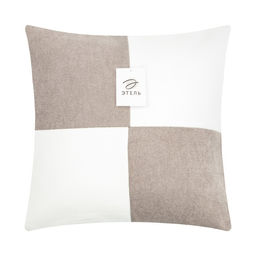 Наволочка декоративная Этель Геометрия цвет серый/белый 45 х 45 см, 100% п/э фото 5