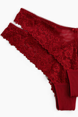 Pack de 2 bragas Brazilian de encaje - H&m фото 7