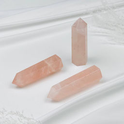 Кристалл Розовый кварц