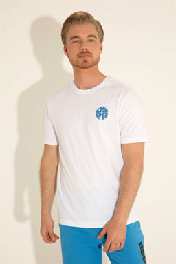 Мужская белая футболка Неожиданная скидка в корзине - U.s. polo assn фото 4