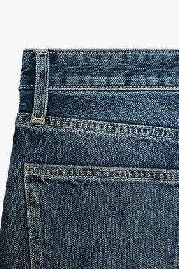 TRF LOW-RISE WIDE-LEG JEANS - Zara фото 9