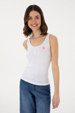 Kad_n Beyaz Basic Ti__rt Sepette S_rpriz _ndirim - U.s. polo assn фото 3