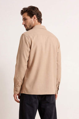 Bej Regular Erkek Gomlek TMNSS26GO00007