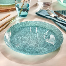 Тарелка обеденная ICY TURQUOISE 26см арт.V0088 - Luminarc фото 4