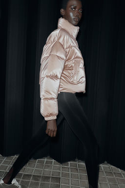 SHINY-EFFECT WATER-REPELLENT WINDPROOF ANORAK - Zara фото 3